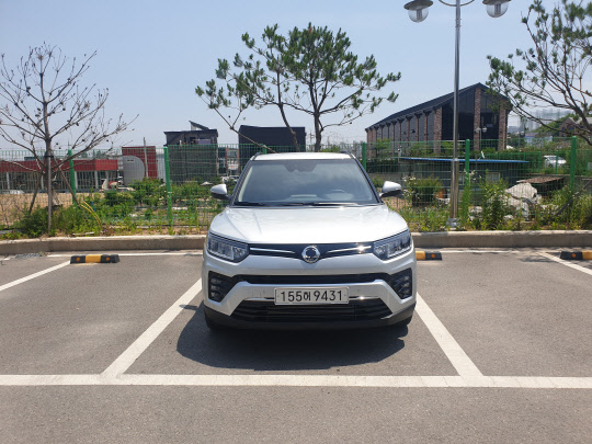 쌍용자동차 티볼리 리스펙.<장우진 기자>